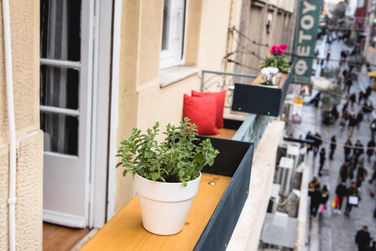 Chung cư 22 m² 1 phòng ngủ, 1 phòng tắm riêng ở Plaka Apartment Athens Ngoại thất bức ảnh